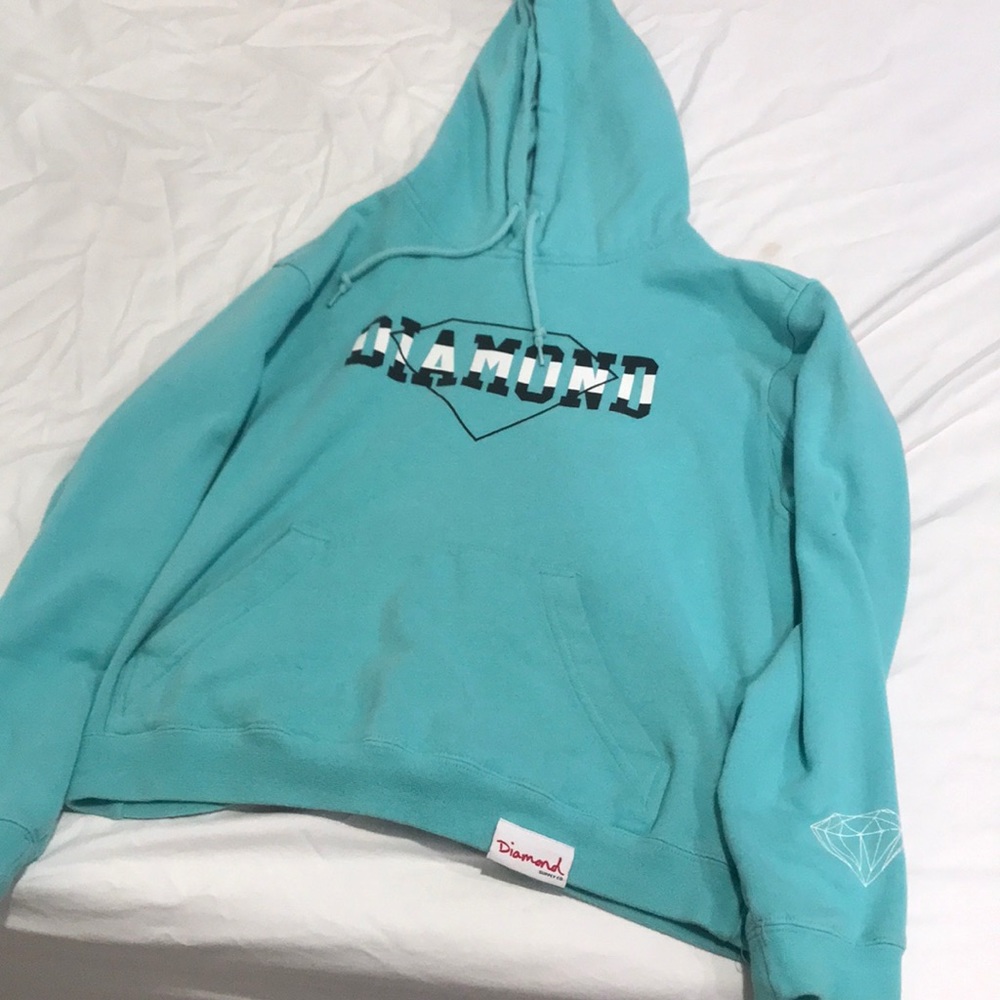 Diamond Teal Sweatshirt